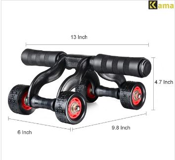 Con lăn tập cơ bụng 4 bánh xe cao cấp - KAMA Sport - Công Ty TNHH Phát Triển Thương Mại Đại Thiên